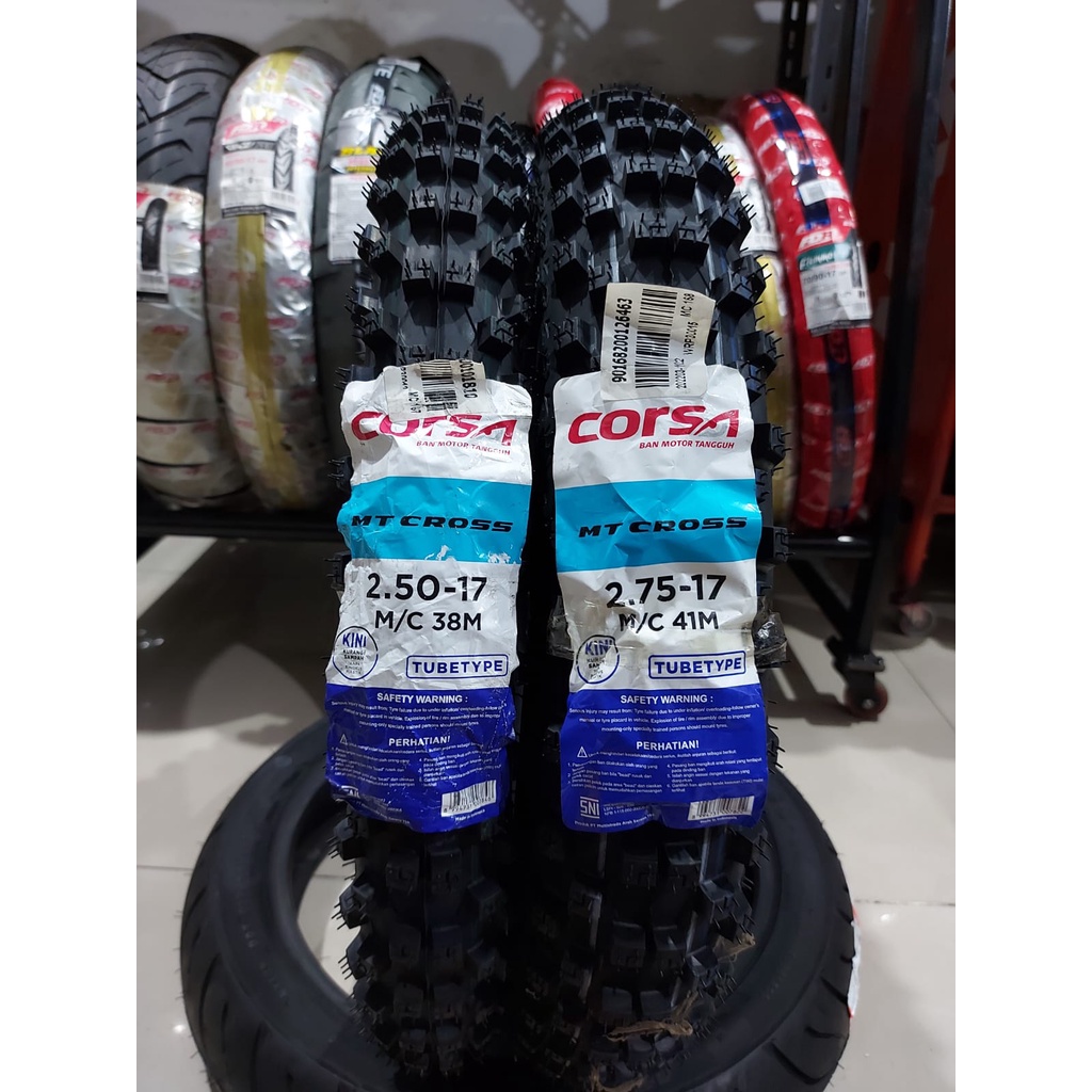 Jual Paket Ban Trail Corsa Mt Cross Dan Tube Type