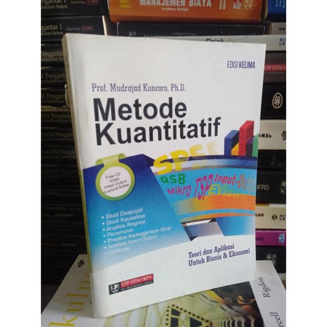 Jual Metode Kuantitatif Teori Dan Aplikasi Untuk Bisnis Ekonomi