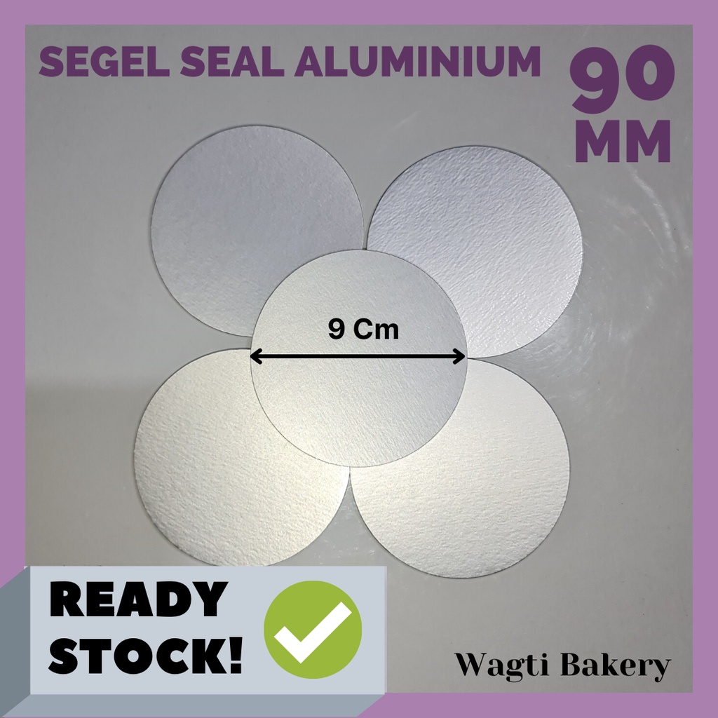 Jual Segel Seal Aluminium 9cm Segel Alumunium Foil 90mm Seal Botol