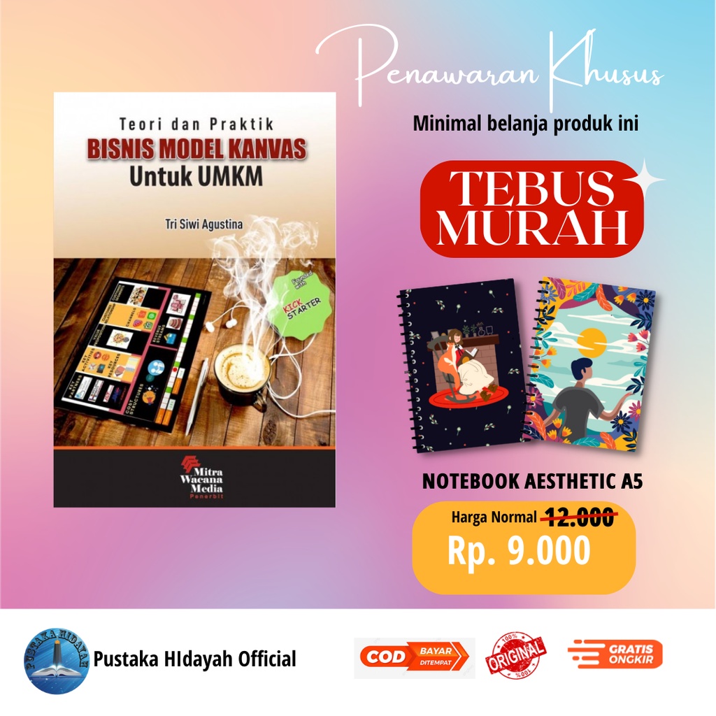 Jual Buku Teori Dan Praktik Bisnis Model Kanvas Untuk Umkm Tri Siwi