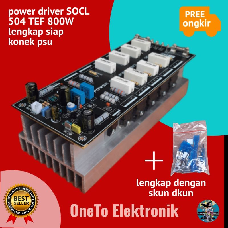 Jual Driver Power Ampliffier Socl 504 4set Lengkap Shopee Indonesia