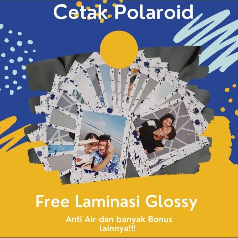 Jual Cetak Foto Polaroid Ukuran R Custom Kualitas Terbaik Shopee