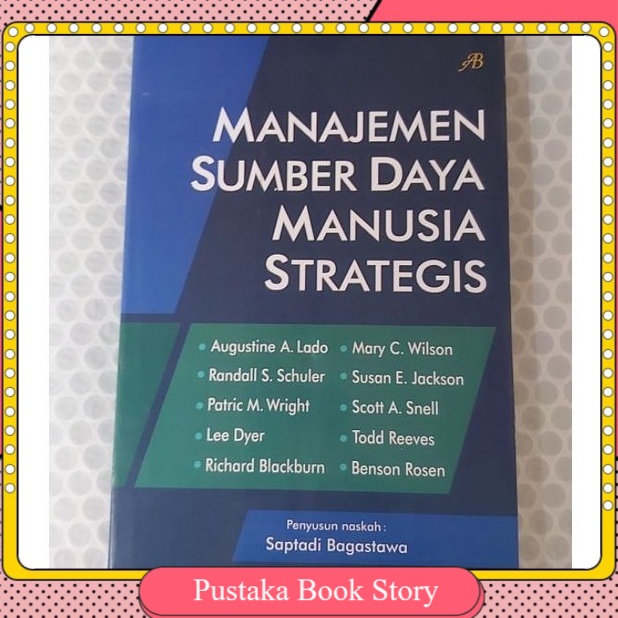 Jual Original Manajemen Sumber Daya Manusia Strategis By Augustine A