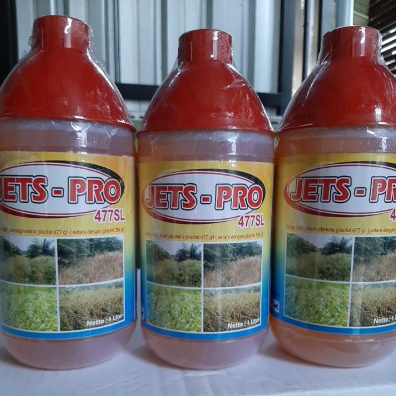 Jual Herbisida Jets Pro 477SL Glisofat 1 Liter Sistemik Shopee Indonesia