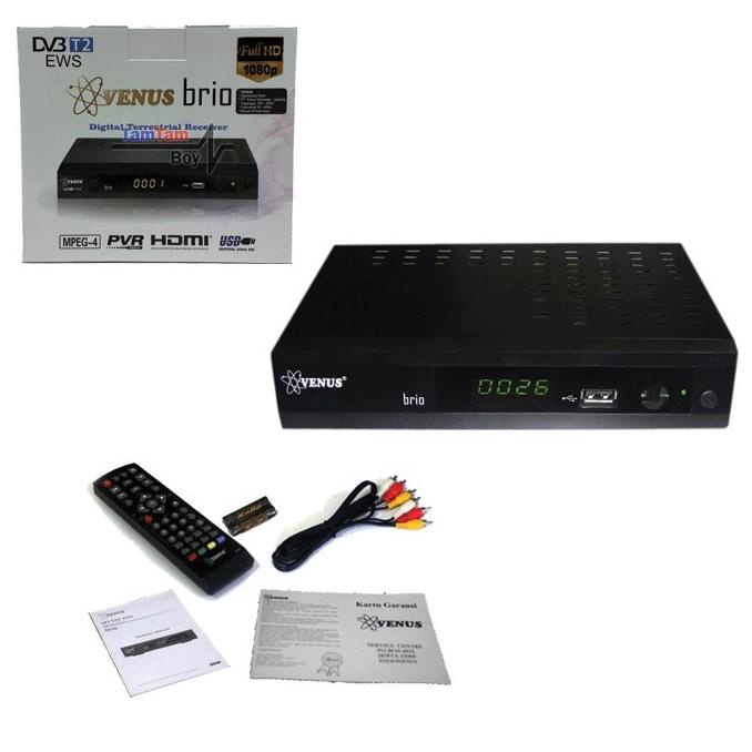 Jual Dvb T Brio Hd Full Venus Box Set Receiver Tv Top Digital