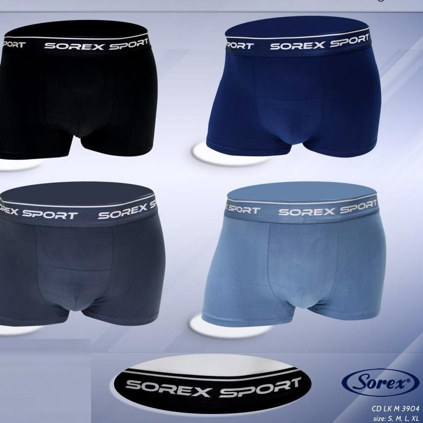 Jual Sorex Cd Celana Dalam Segitiga Boxer Pria Sport M 3801 3802 3803