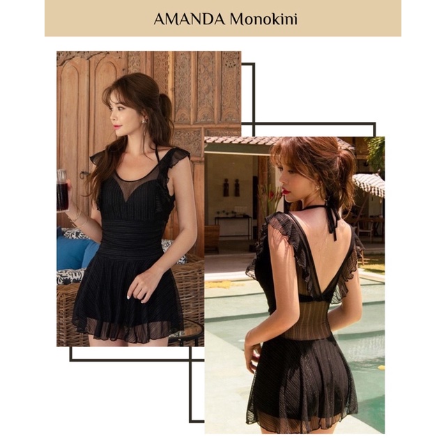 Jual AMANDA 2109 Bikini Set Bikini Korea Monokini Bikini Murah