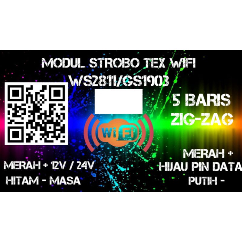 Jual Modul Strobo Tex Wifi Animasi Baris Shopee Indonesia