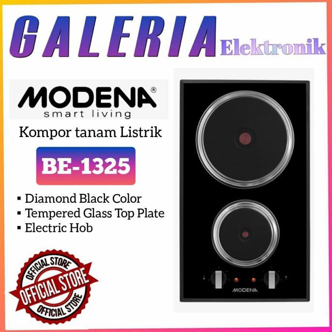 Jual Modena Kompor Listrik Tanam Be 1325 Be1325 2 Tungku Ingailmen