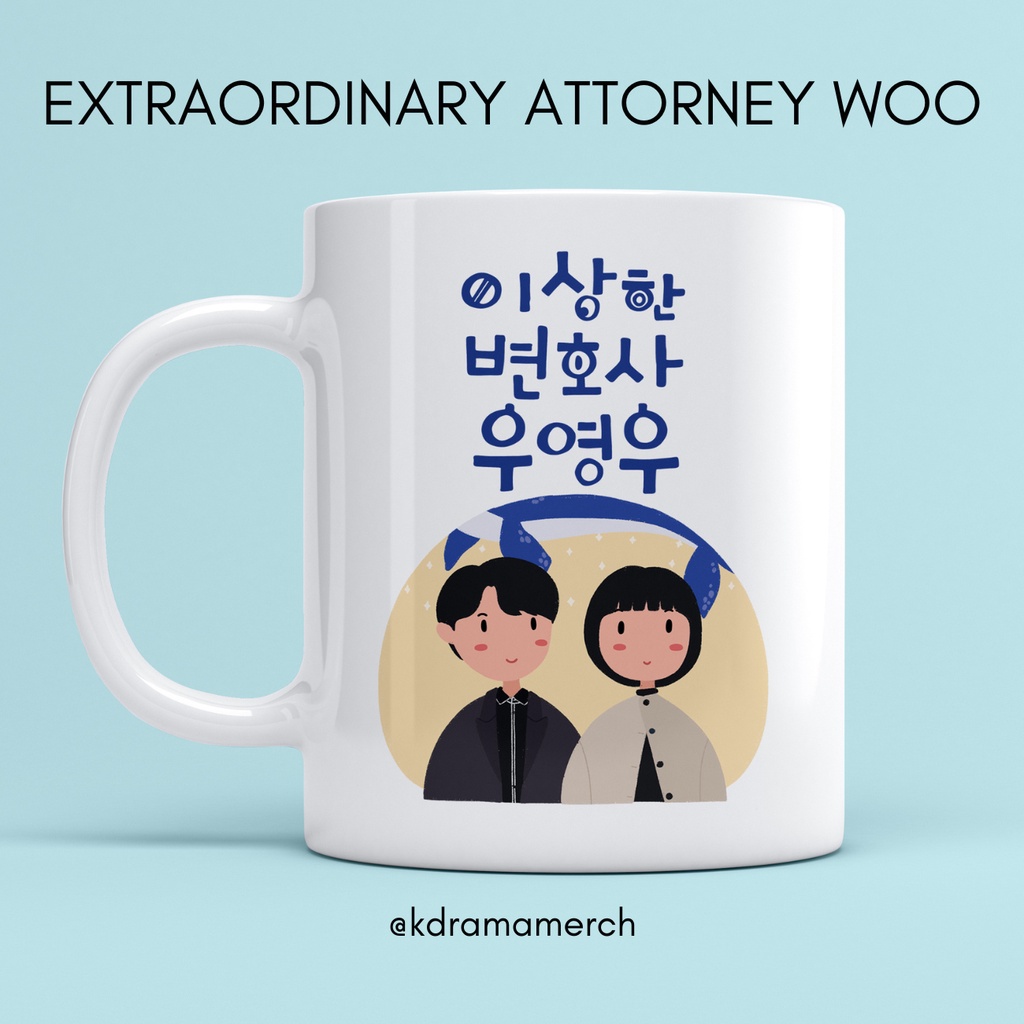 Jual EXTRAORDINARY ATTORNEY WOO MUG DRAMA KOREA GELAS DRAMA KOREA