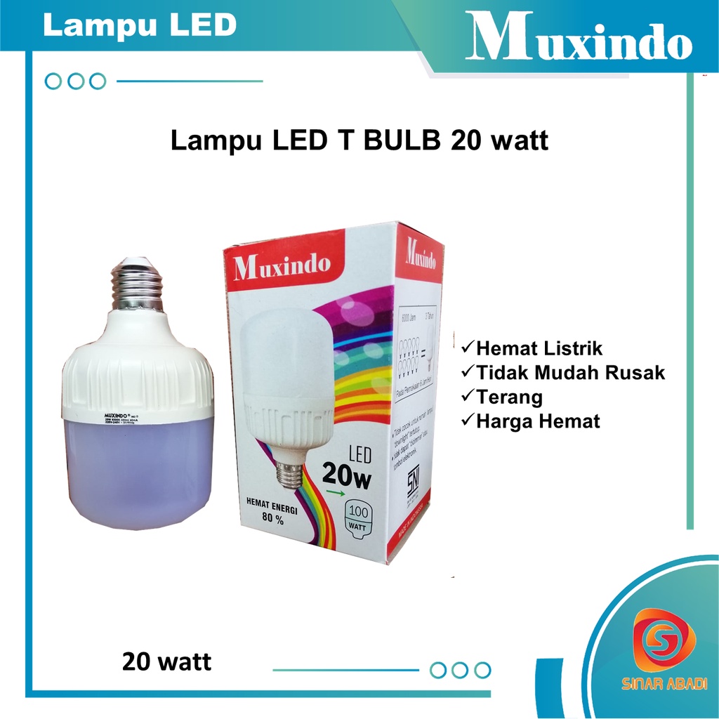 Jual Lampu Led Muxindo Watt Kapsul Capsule Tabung T Bulb Warna Putih