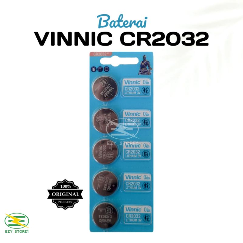 Jual Baterai Vinnic Cr Original Lithium Battery V Batrai Vinnic Cr