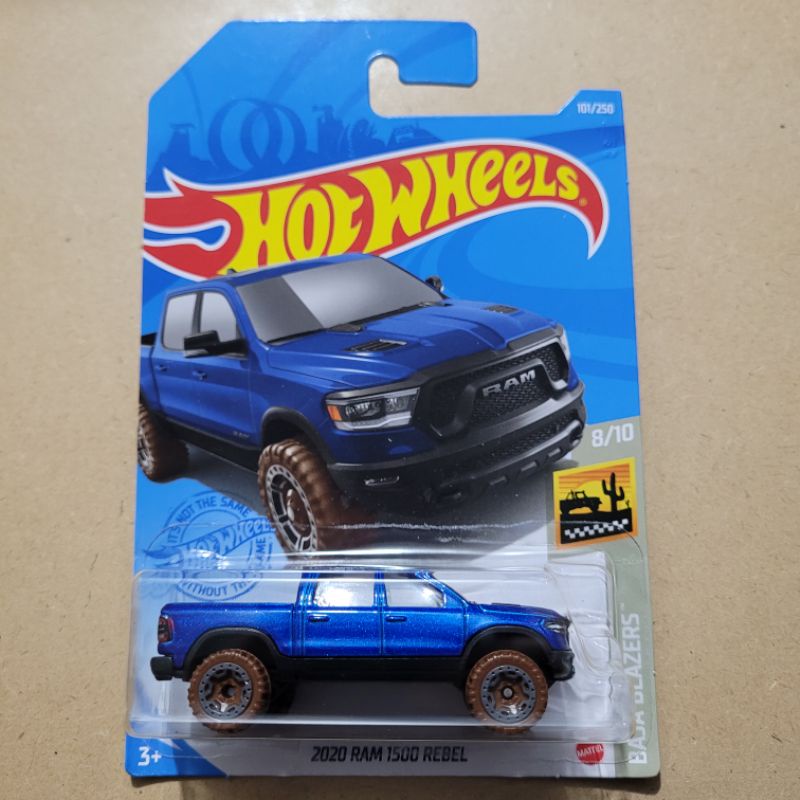 Jual HOT WHEELS 2020 RAM 1500 REBEL BAJA BLAZERS BLUE Shopee