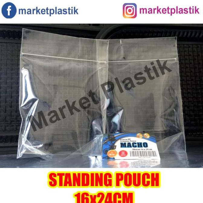 Jual Plastik Ziplock Standing Pouch Ukuran X Cm Klip Kemasan Berdiri