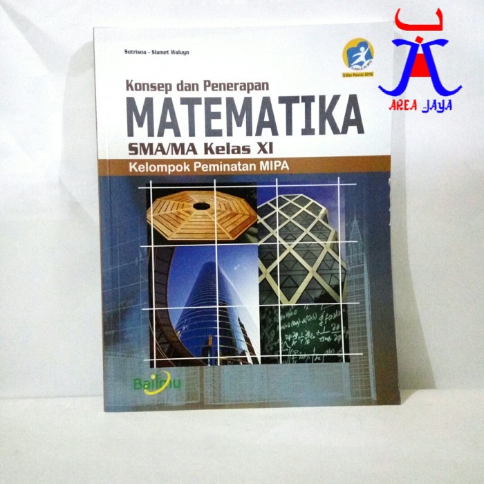 Jual Sma Ma Kelas Xi Konsep Dan Penerapan Matematika Peminatan Mipa Sma