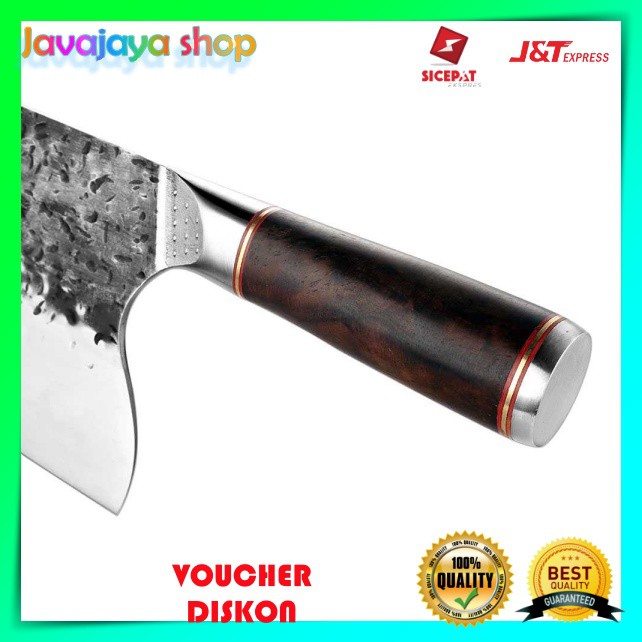 Jual Pisau Dapur Chef Knife Cleaver Wide 8 Inch LZJ 9 Shopee Indonesia