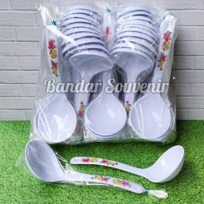 Jual Isi Bubble Souvenir Centong Sayur Melamin Sudah Dibungkus