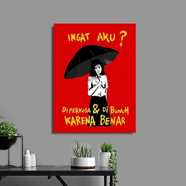 Jual Poster Marsinah Hiasan Dekorasi Wall Decor Pajangan Dinding Rumah