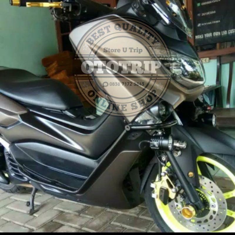 Jual Crashbar Nmax New Tubular Nmax New Rezel Motopart Shopee Indonesia