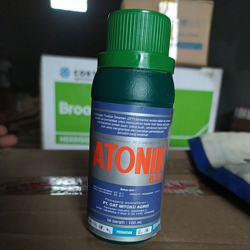 Jual ATONIK 6 0 L 100 ML PUPUK CAIR HORMON ZPT ZAT PENGATUR TUMBUH