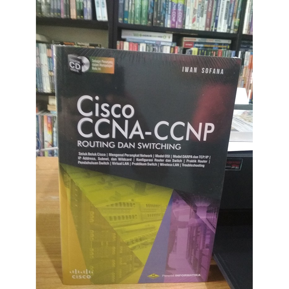 Jual Buku Original CISCO CCNA CCNP Routing And Switching Shopee