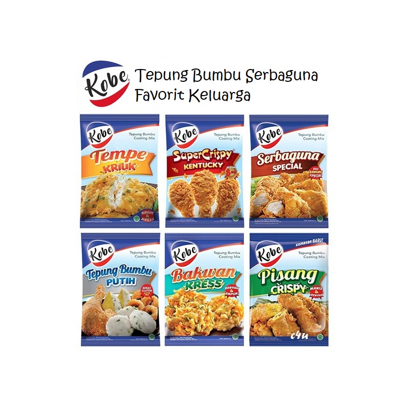 Jual Kobe Tepung Bumbu Gr Serbaguna Varian Original Putih Bakwan