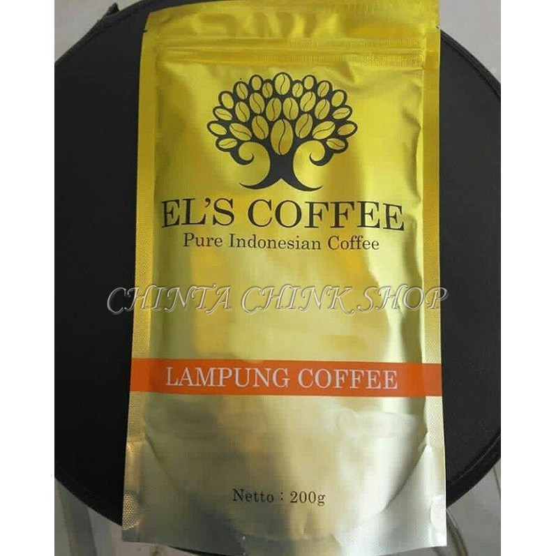 Jual El S Coffee Gold Spesial Kopi Lampung Kemasan G Shopee Indonesia