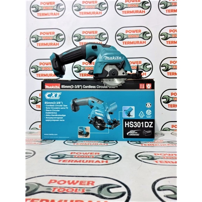 Jual MAKITA Cordless 12V Circular Saw HS 301 Gergaji Kayu Baterai