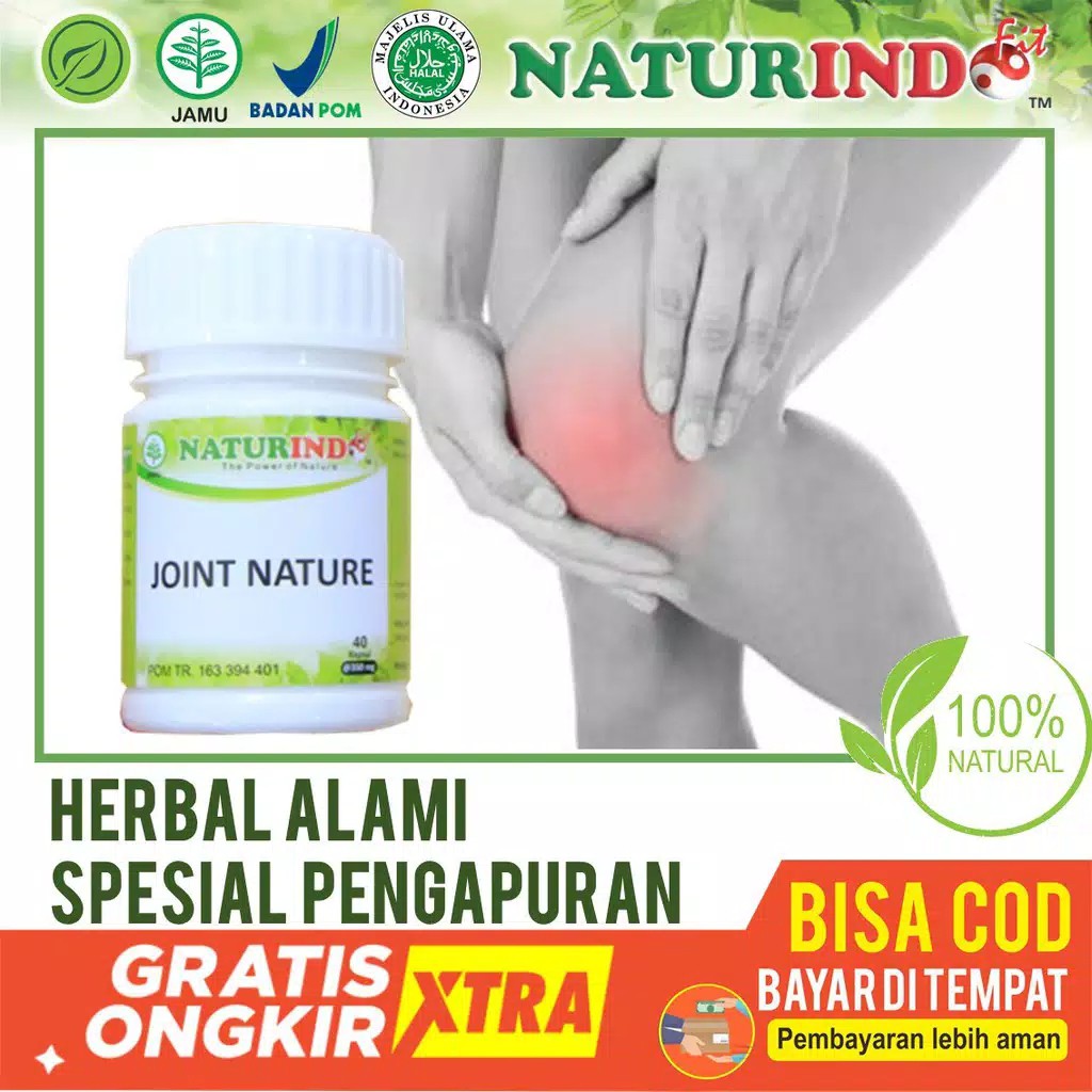 Jual JOINT NATURE NATURINDO OBAT HERBAL PENGAPURAN TULANG SENDI LINU