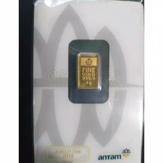 Jual Emas Antam G Gr Gram Gr Logam Mulia Lm Goldbar Bersertifikat