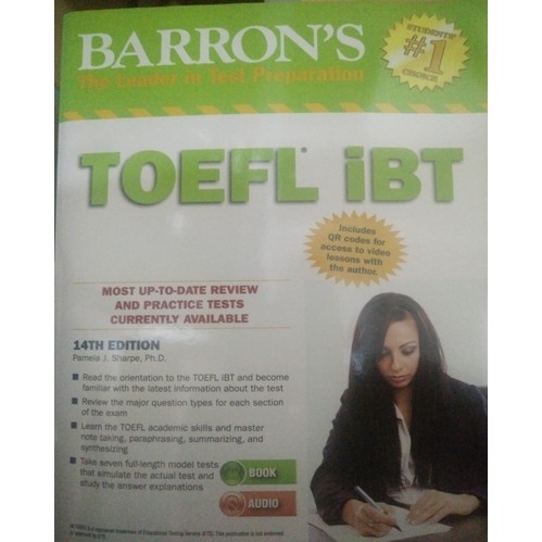 Jual Barron S Toefl Ibt Th Edition Shopee Indonesia