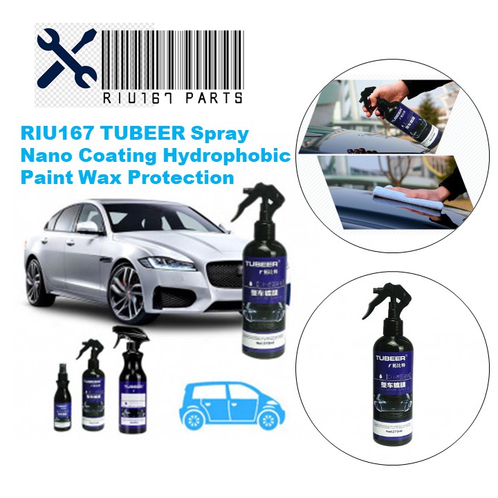 Jual RIU167 TUBEER Spray Nano Coating Hydrophobic Paint Wax Protection