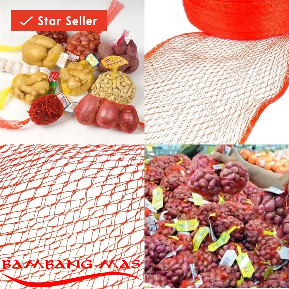 Jual Jaring Buah Pembungkus Sayur Parcel Polynet Permeter Shopee