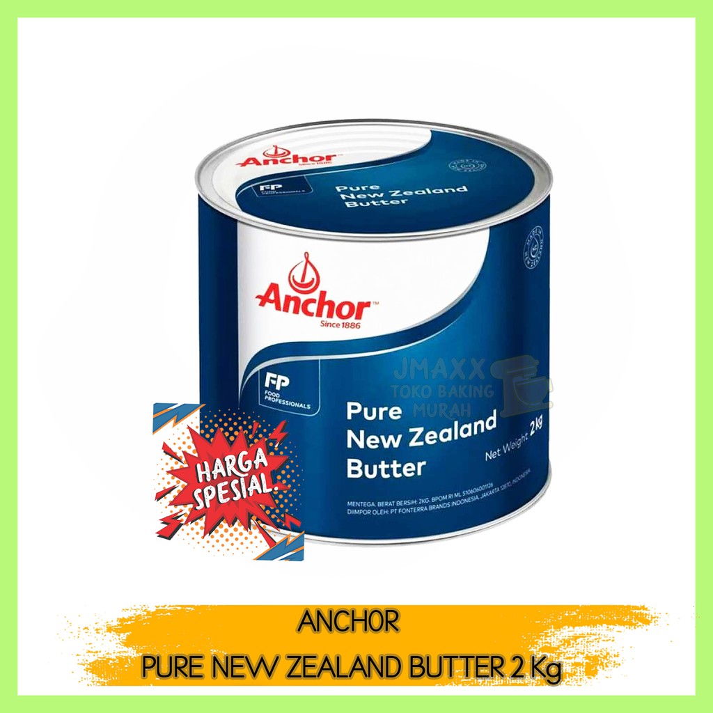 Jual ANCHOR PURE NEW ZEALAND SALTED TINNED BUTTER 2 KG Shopee Indonesia