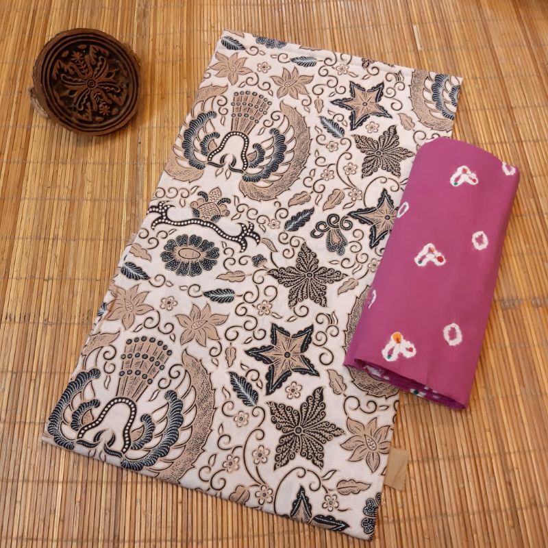 Jual Kain Katun Batik Handprint Solo Garuda Putih Shopee Indonesia