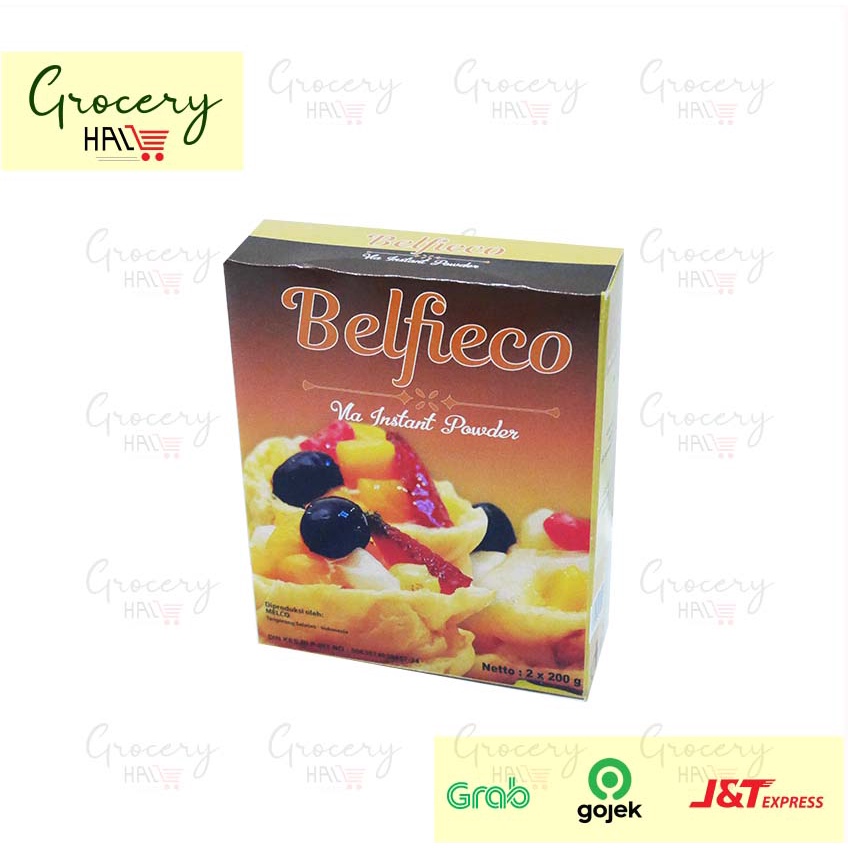 Jual Belfieco Vla Instant Powder Mix X Gram Bubuk Custard