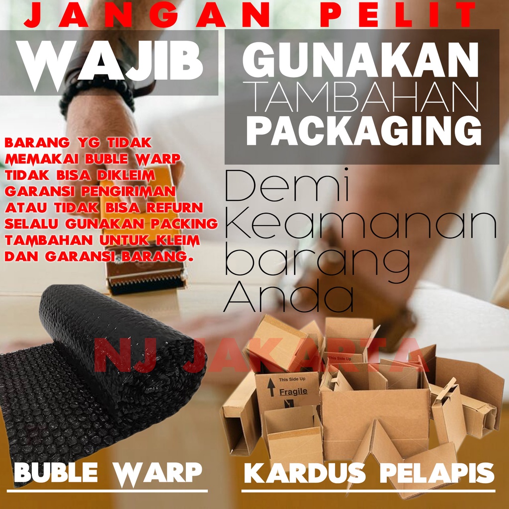 Jual Kardus Bubble Wrap Tambahan Packing Barang Agar Aman Buble Warp