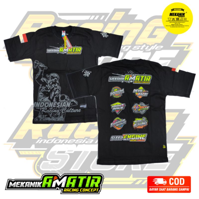 Jual Baju Kaos Racing Mekanik Amatir Original Shopee Indonesia