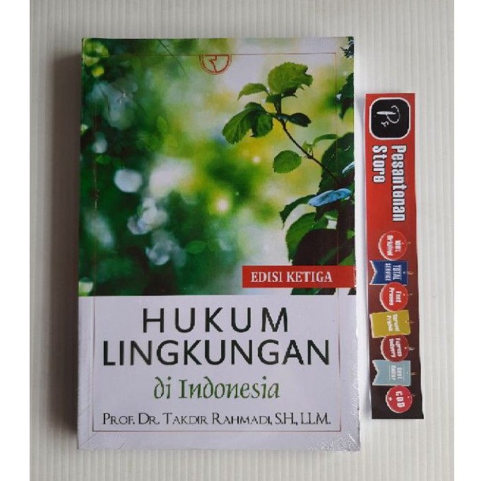 Jual BUKU ORIGINAL Hukum Lingkungan Edisi Ketiga Edisi Terbaru Takdir