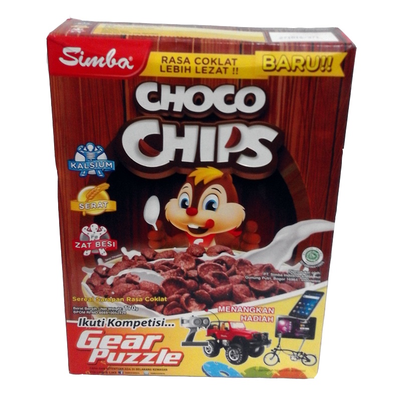 Jual Simba Cereal Choco Chips Ktk 170Gr Shopee Indonesia