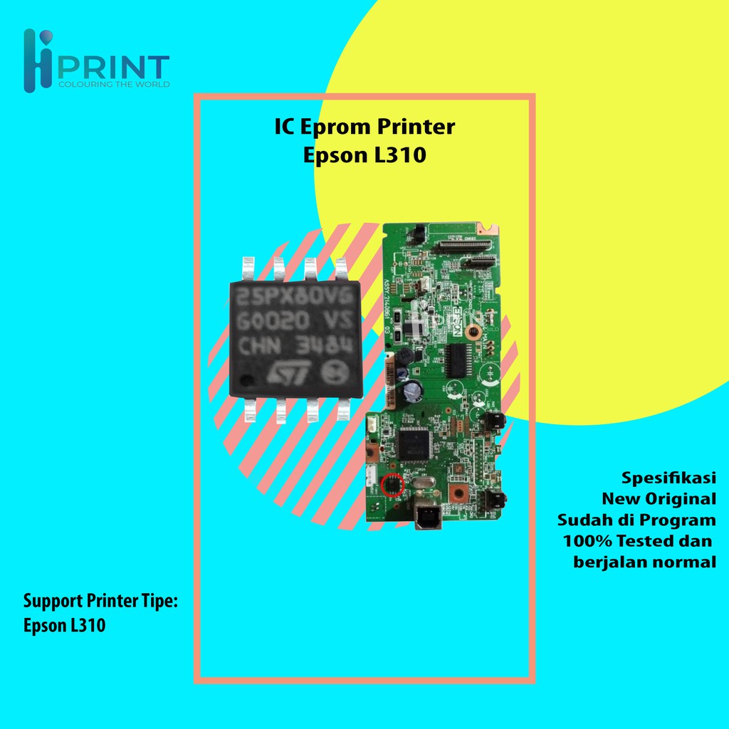 Jual Ic Eprom Epson L Ic Eeprom Reset Epson L Resetter Printer