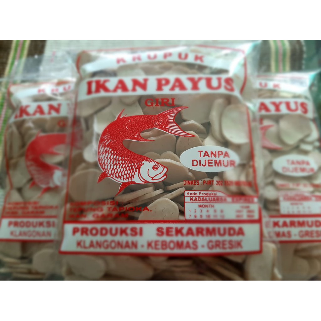 Jual KERUPUK IKAN PAYUS MENTAH 500 Gr Krupuk Ikan Terenak Terbaik