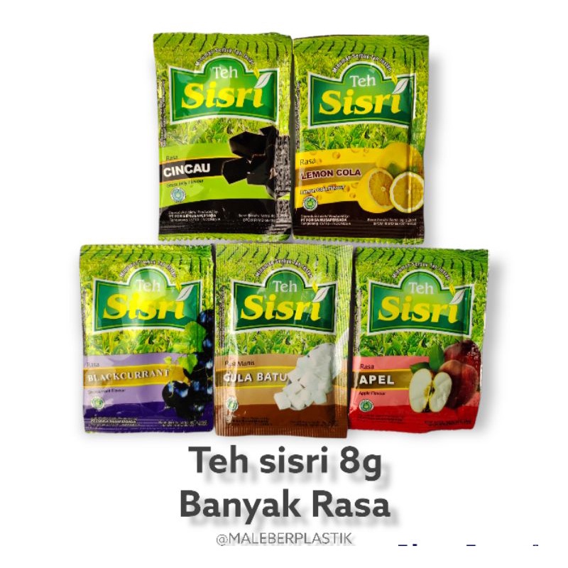 Jual Teh Sisri Minuman Teh Serbuk Instan Banyak Rasa Shopee Indonesia