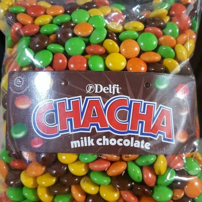 Jual Chacha Cokelat Delfi Milk Peanut Snack Coklat Kiloan Repack