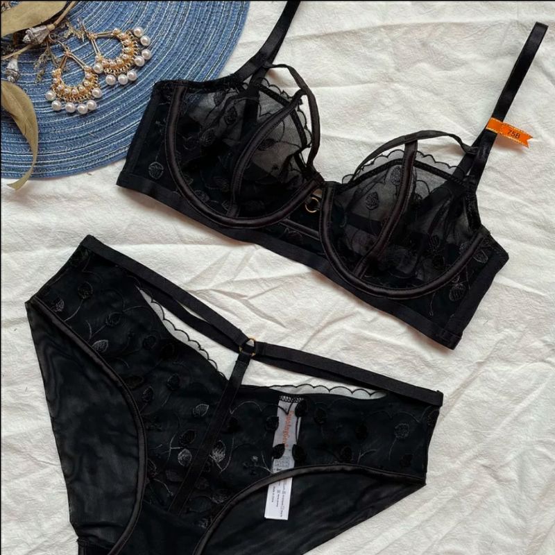 Jual Bra Set Lingerie Sexy Bellemyst 5311 Shopee Indonesia