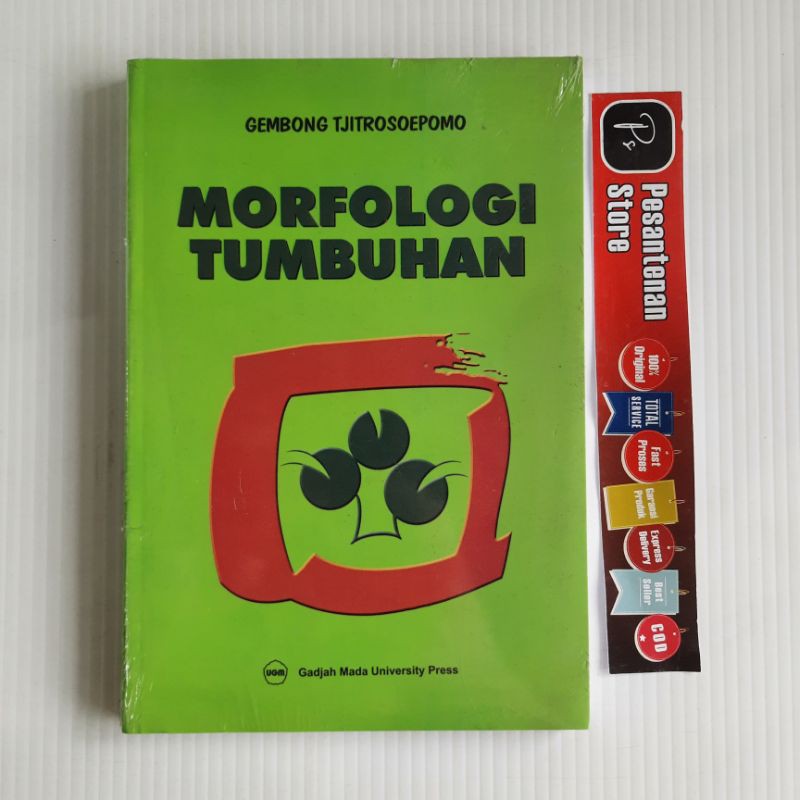 Jual BUKU ORIGINAL MORFOLOGI TUMBUHAN ORIGINAL GEMBONG TJITROSOEPOMO