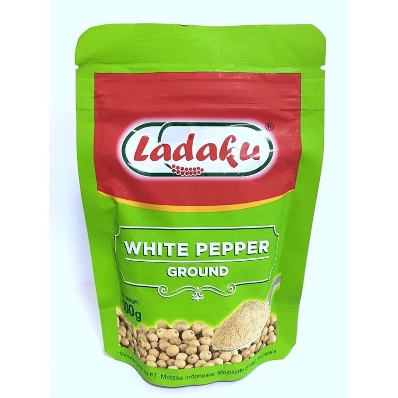 Jual Ladaku Merica Bubuk 100gr Ladaku White Pepper Ground Ladaku Merica