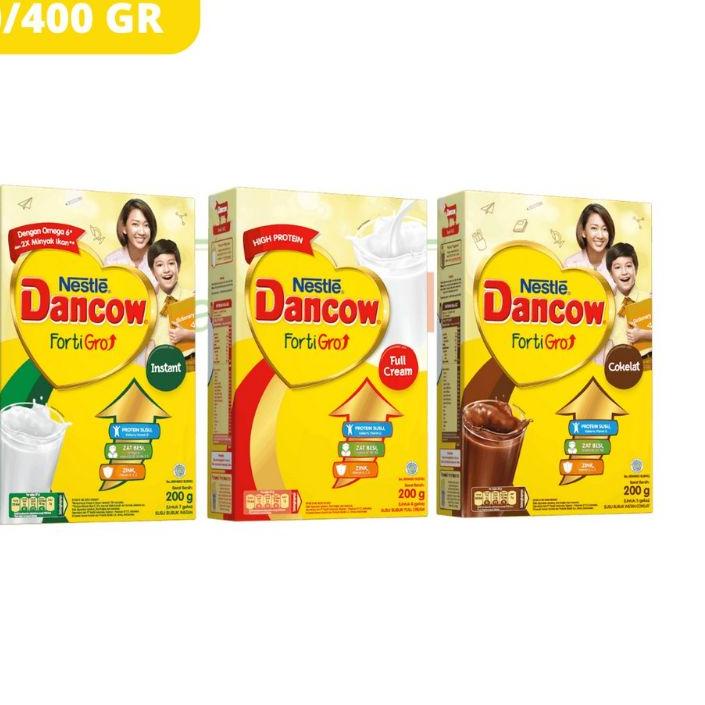 Jual Model Baru Dancow Fortigro Full Cream Instant Coklat Susu Bubuk