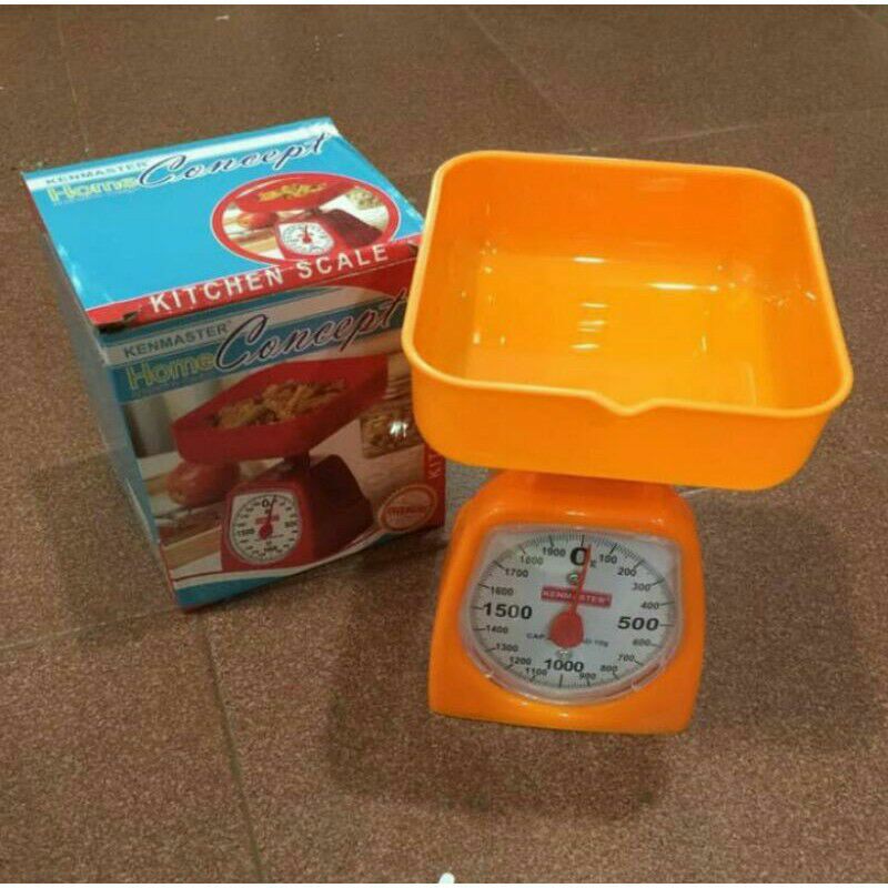 Jual Timbangan Kue 2 KG Kenmaster Timbangan Dapur Analog Manual Scale