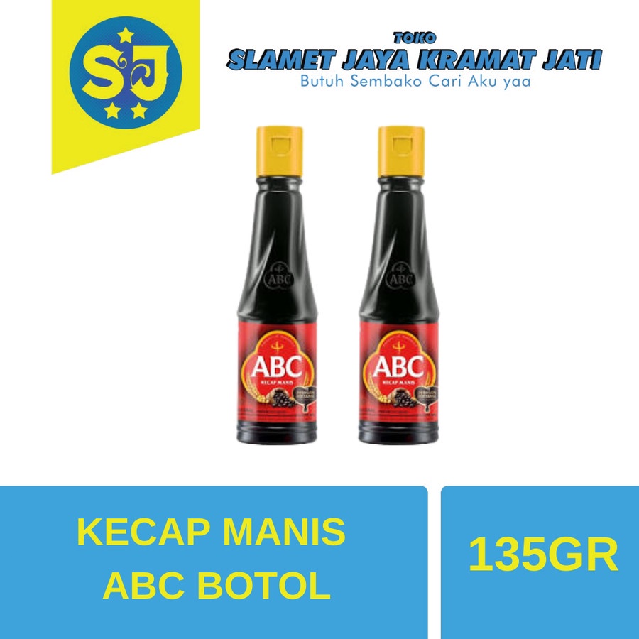 Jual ABC Kecap Manis Botol 135 Ml Shopee Indonesia